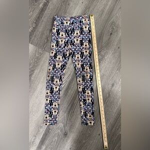L/XL girls Mickey Mouse lularoe leggings